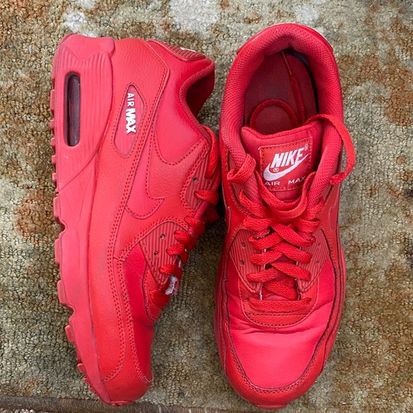 Nike Air Max Bold Red Sneakers - Picture 2 of 4